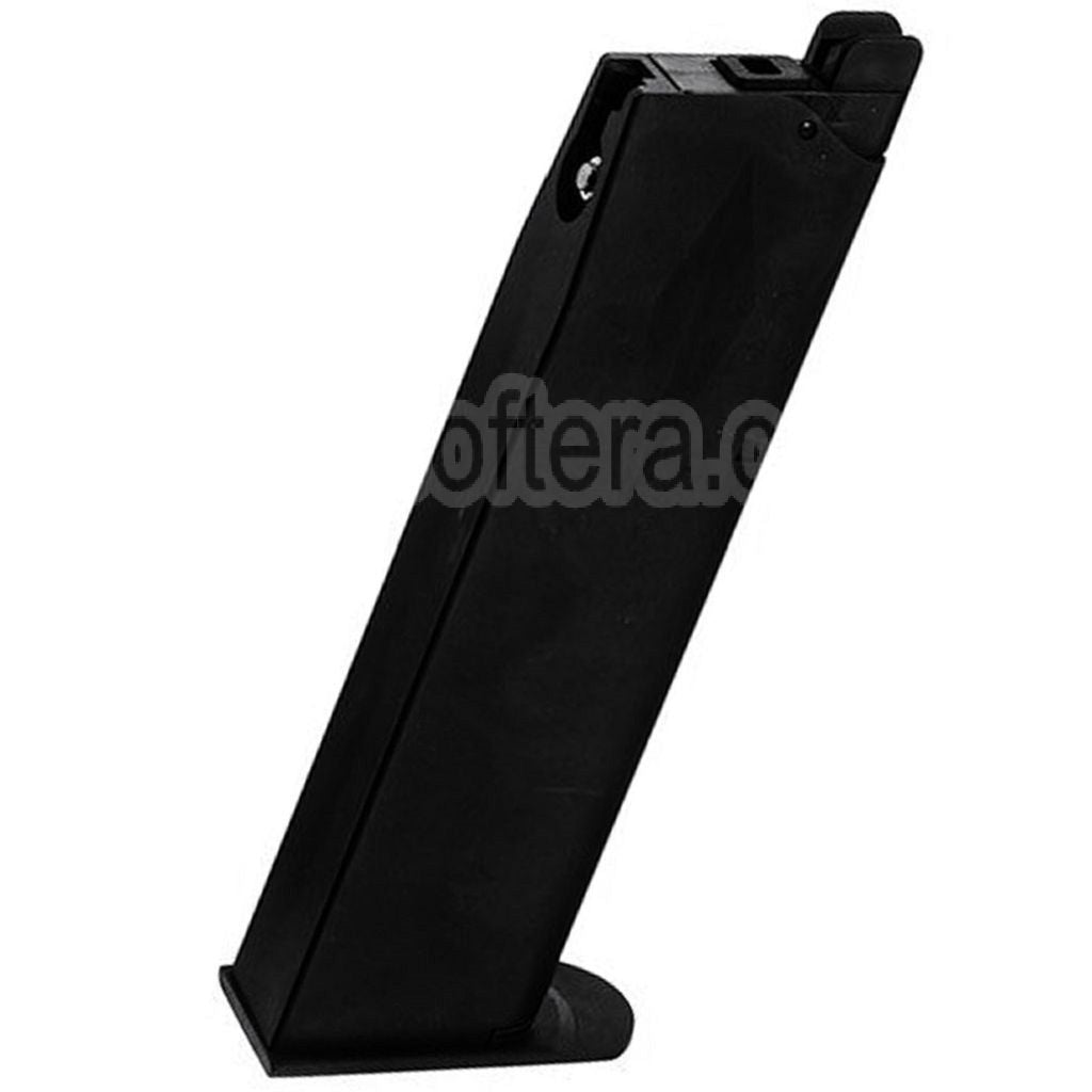 Guarder 25 Billes Aluminium Gaz Chargeur Convient pour Tokyo Marui P226 E2 Série GBB Pistolet Airsoft Noir