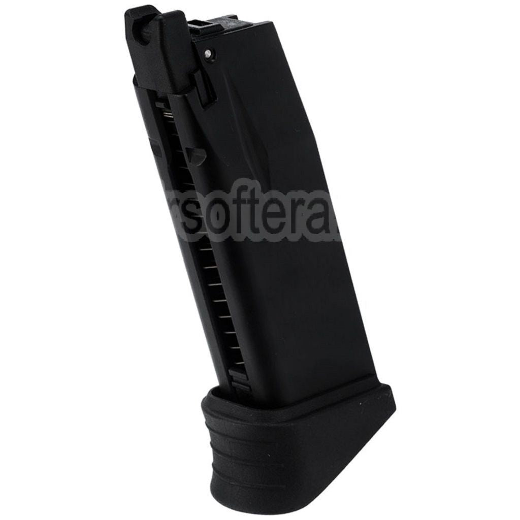 ICS 17 Billes Gaz Chargeur Court Type Convient pour ICS BLE-XPD BLE-XMK Compact Série GBB Airsoft Pistolet Noir