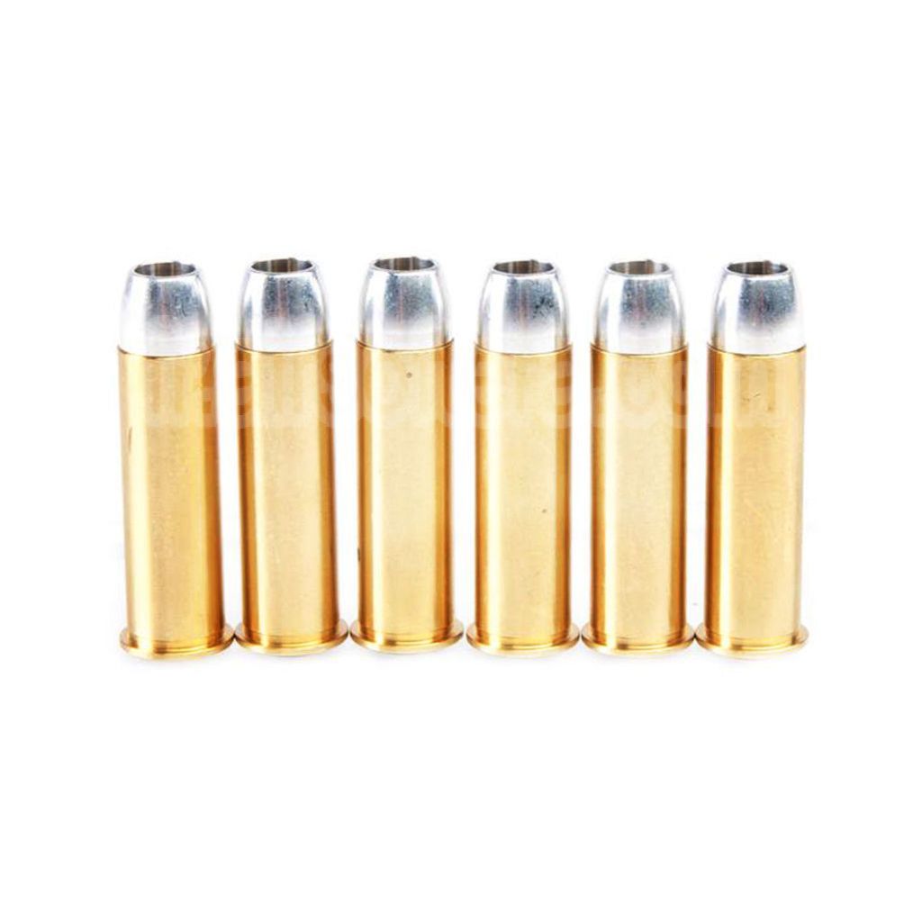 King Arms 6pièces Set Métal Cartouche Convient pour King Arms Peacemaker SAA .45 Série Revolvers Pistolet Airsoft