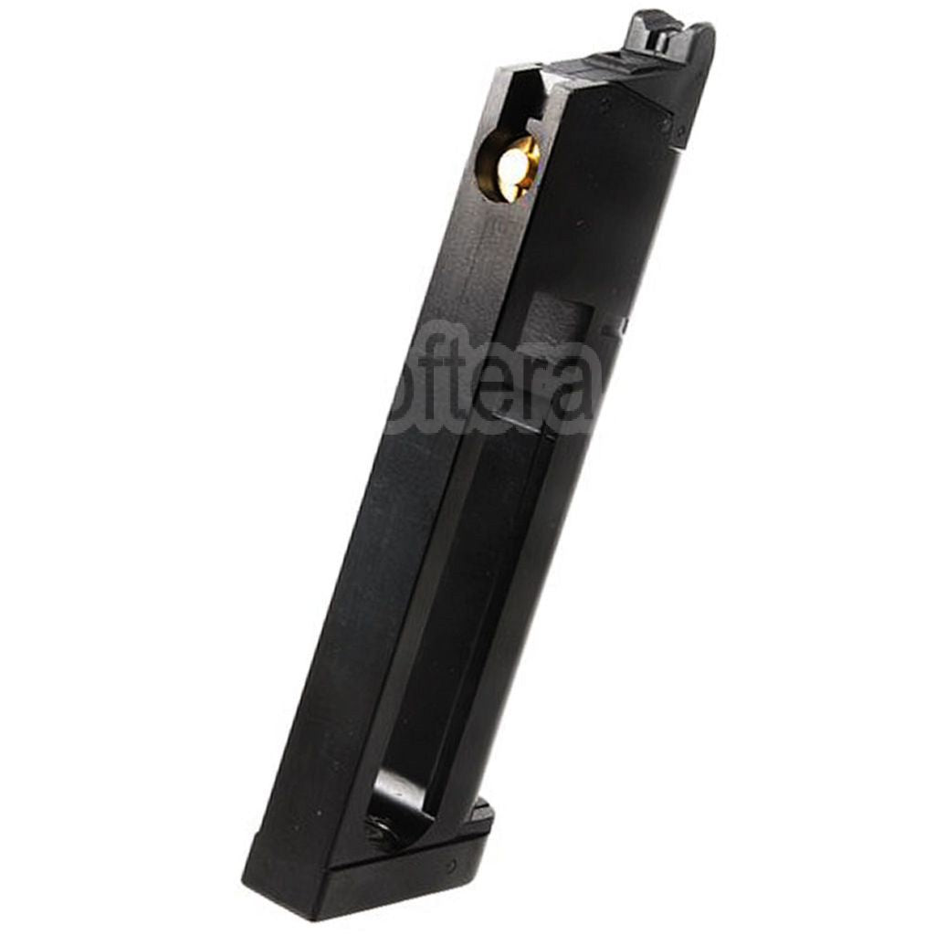 KJ Works 17 Billes Co2 Chargeur (4.5mm BB) Convient pour KJ Works KP-07 MEU 1911 Série GBB Pistolet Airsoft Noir