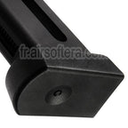 KJ Works 17 Billes Co2 Chargeur (4.5mm BB) Convient pour KJ Works KP-09 CZ75 Série GBB Pistolet Airsoft Noir