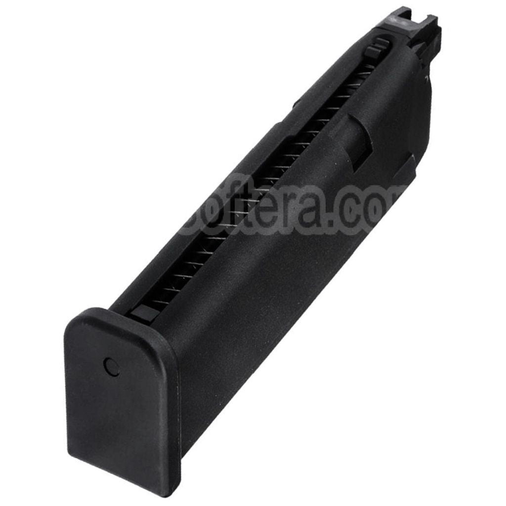 KRYTAC 24 Billes Gaz Chargeur Convient pour SilencieuxCo MAXIM 9 AAP-01 G17 G18C G34 G35 G-Série GBB Pistolet Airsoft Noir