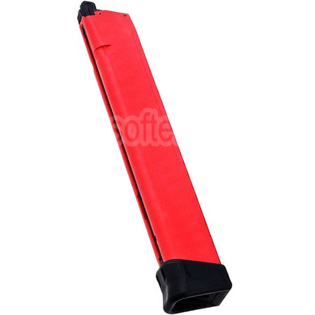 TTI Airsoft 50 Billes Aluminium Gaz Chargeur Convient pour TP22 AAP-01 G17 G18C G34 G35 G-Série GBB Pistolet