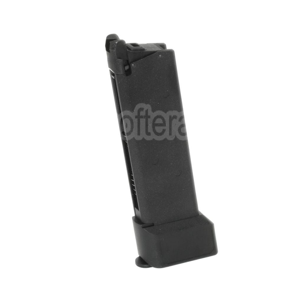 VFC 20 Billes Gaz Chargeur Convient pour VFC 1911 UC / Kimber Ultra Carry Série GBB Pistolet Airsoft Noir