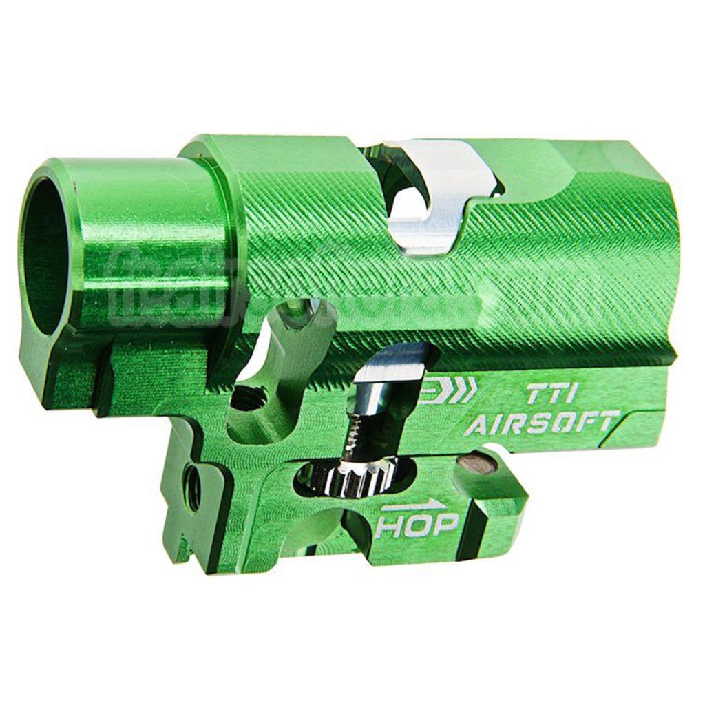 TTI Airsoft CNC Aluminium Infinity One Piece TDC Hop Up Chambre Convient pour Tokyo Marui Hi-Capa Série GBB Pistolet