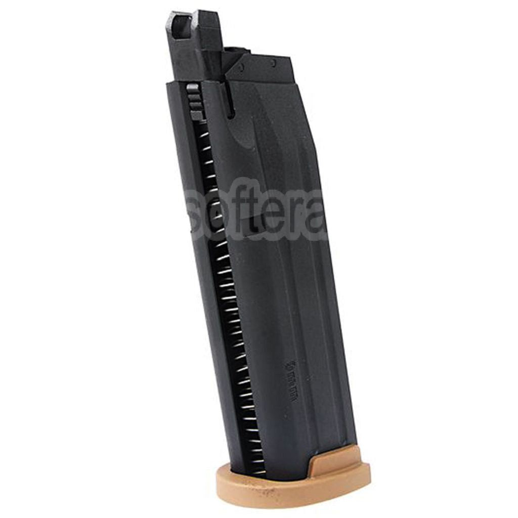 VFC 25 Billes Gaz Chargeur Convient pour SIG SAUER P320 M17 M18 Série GBB Pistolet Airsoft Noir