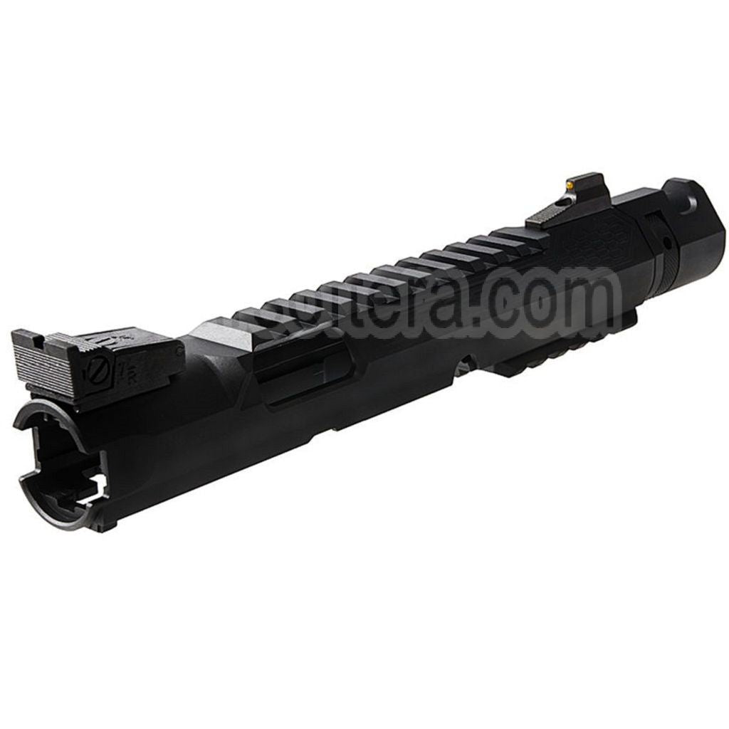 Action Army CNC Alpha Style Mamba Haut Boîtier Kit A Convient pour AAP-01 Série GBB Pistolet Airsoft Noir