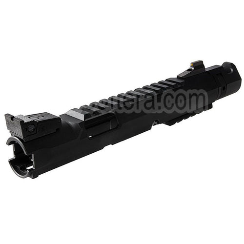 Action Army CNC Bravo Style Mamba Haut Boîtier Kit B Convient pour AAP-01 Série GBB Pistolet Airsoft Noir