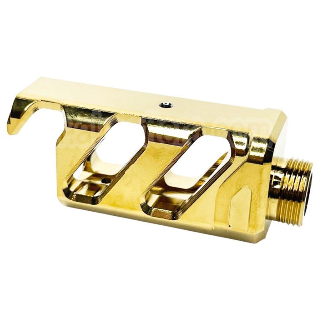 CTM TAC CNC Aluminium Seau Décoratif Intérieur Haut Court Type Convient pour Action Army AAP-01 / 01C Pistolet avec CTM TAC FUKU-2 Haut