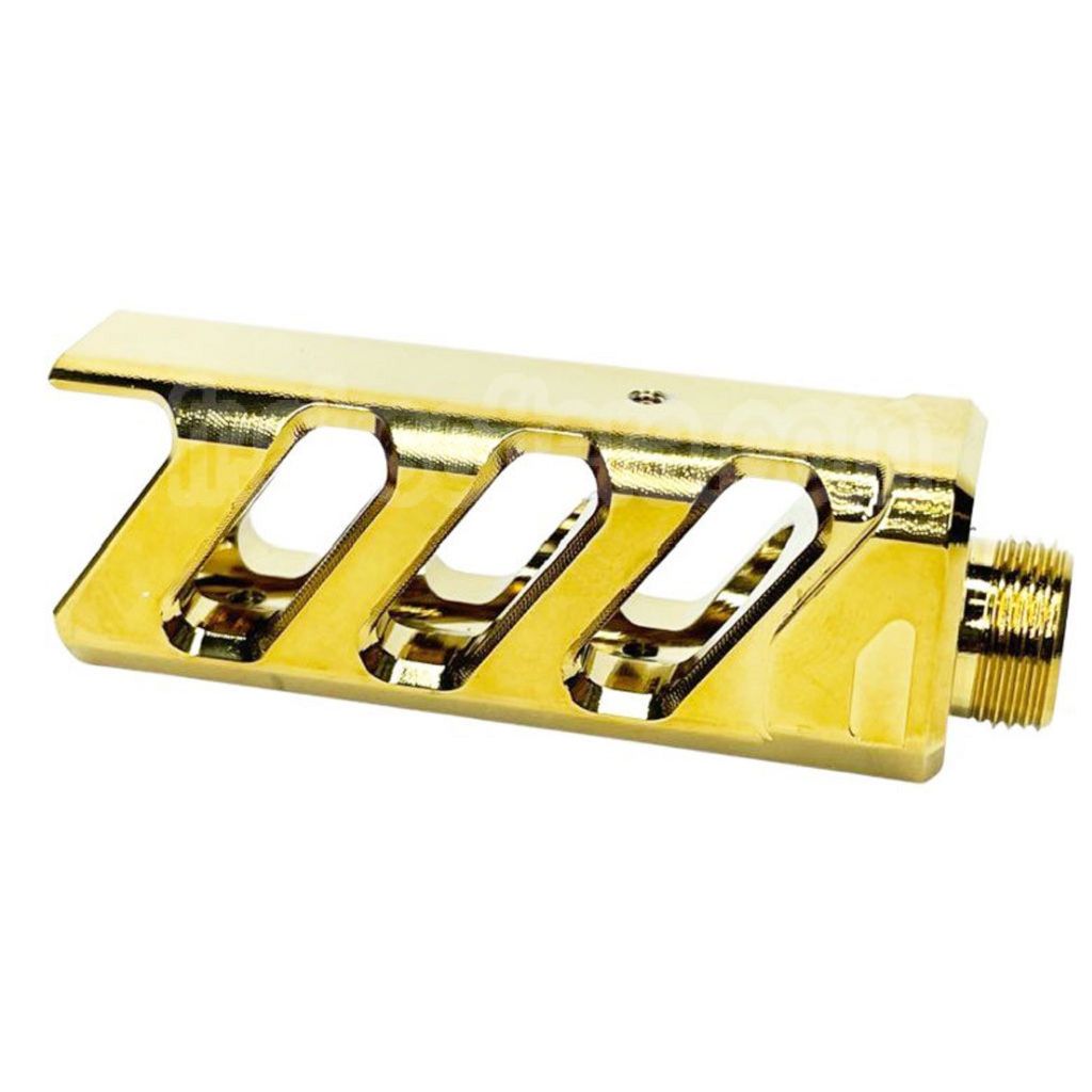 CTM TAC CNC Aluminium Seau Décoratif Intérieur Haut Long Type Convient pour Action Army AAP-01 / 01C Pistolet avec CTM TAC FUKU-2 Haut