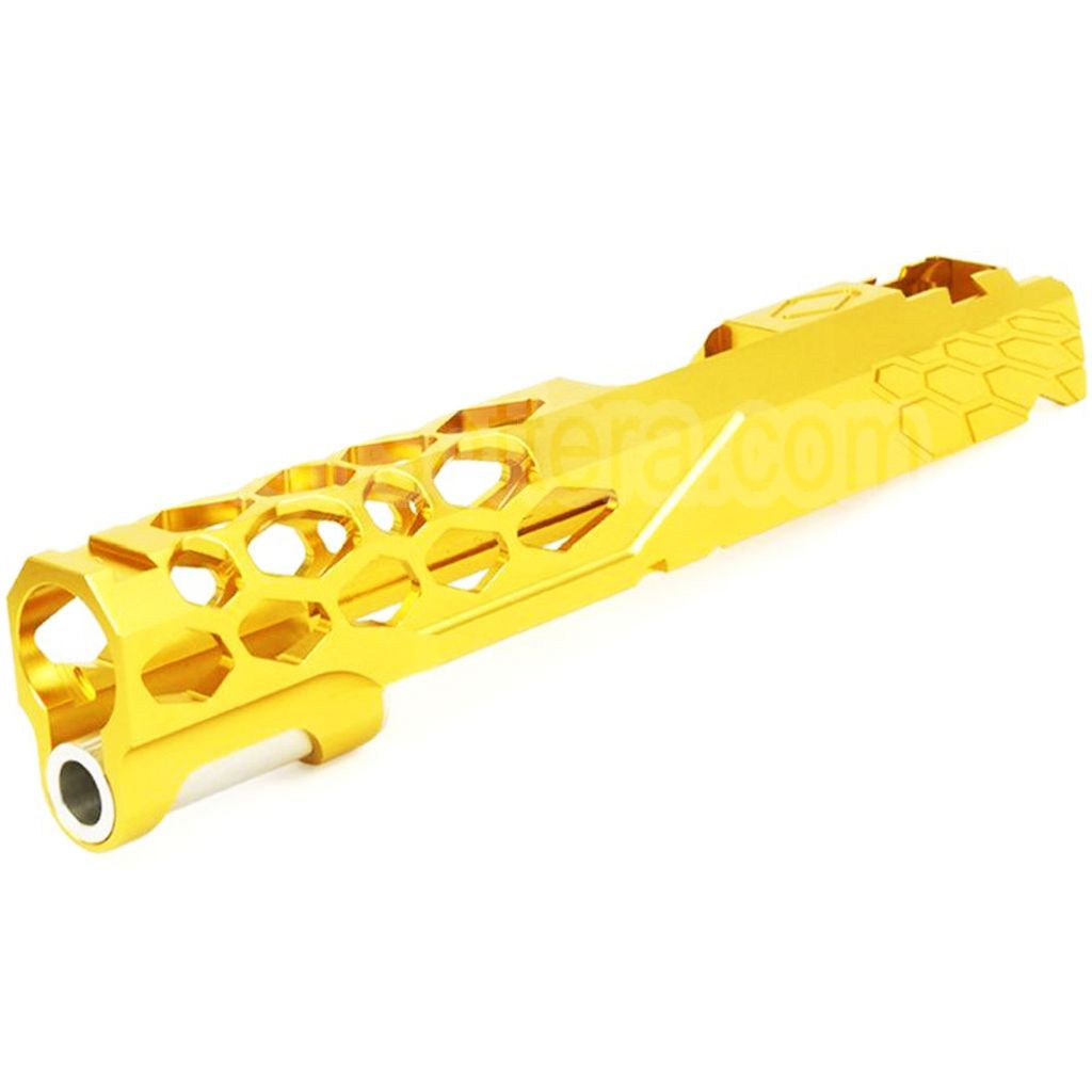 EDGE Aluminium Custom 'SHIELD' Standard Glissière Convient pour Tokyo Marui Hi-Capa 1911 Série GBB Pistolet Airsoft