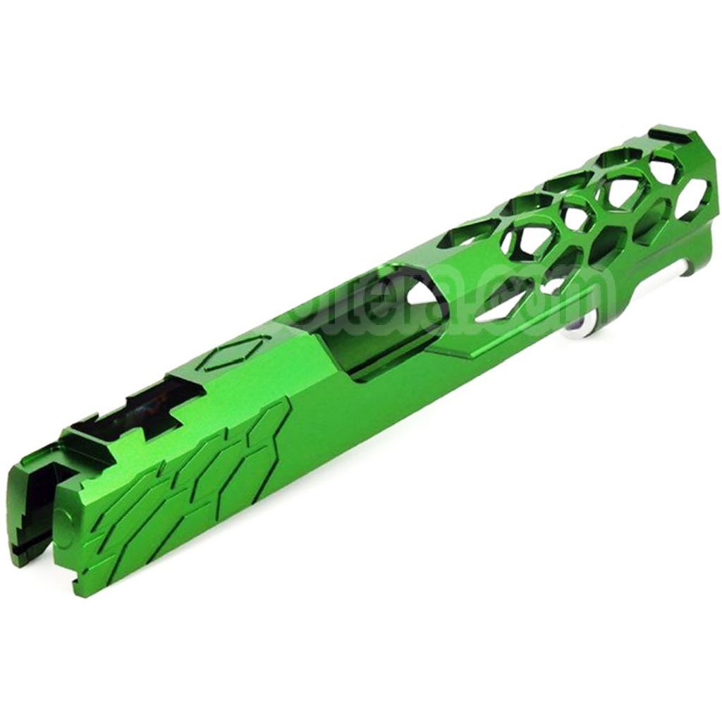 EDGE Aluminium Custom 'SHIELD' Standard Glissière Convient pour Tokyo Marui Hi-Capa 1911 Série GBB Pistolet Airsoft