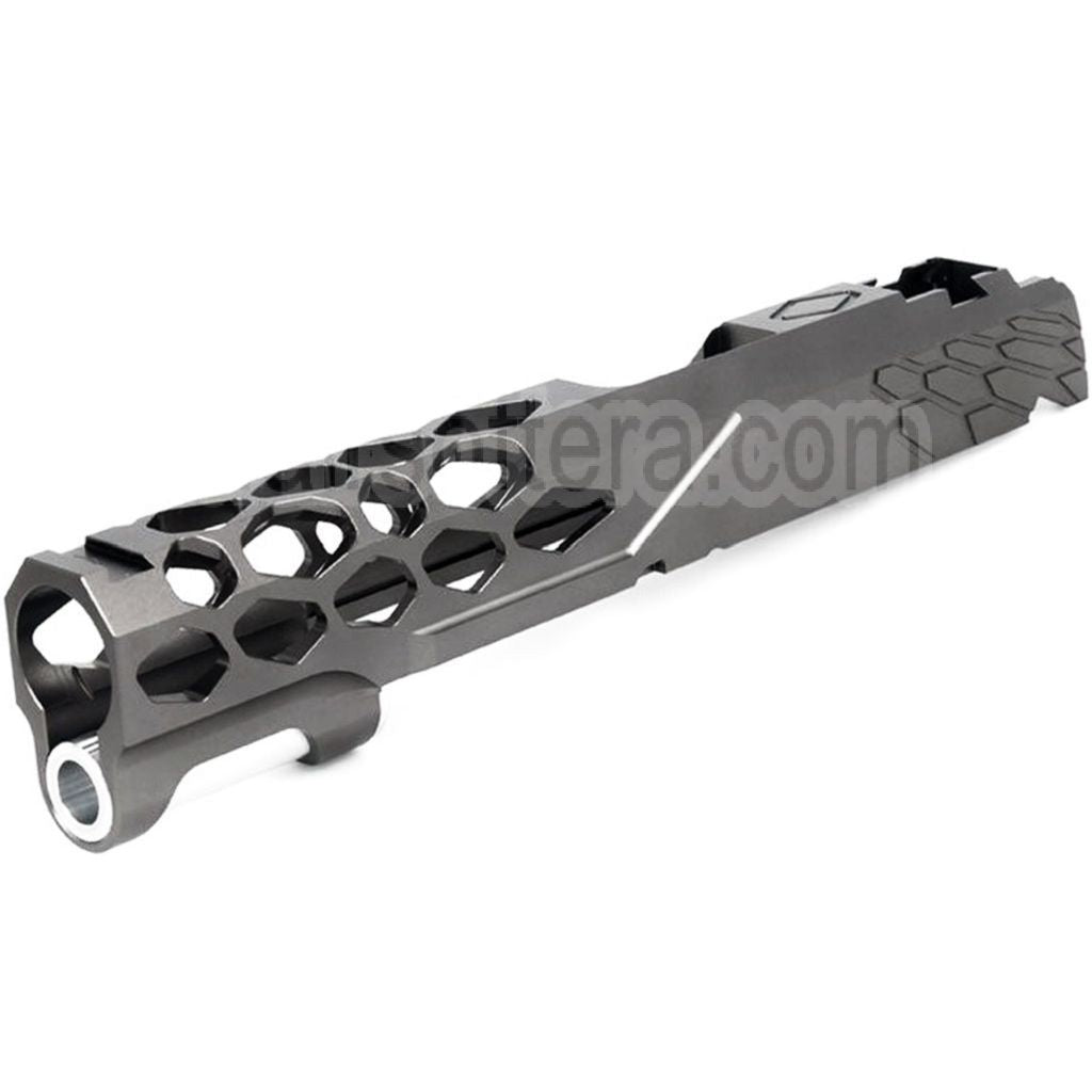 EDGE Aluminium Custom 'SHIELD' Standard Glissière Convient pour Tokyo Marui Hi-Capa 1911 Série GBB Pistolet Airsoft