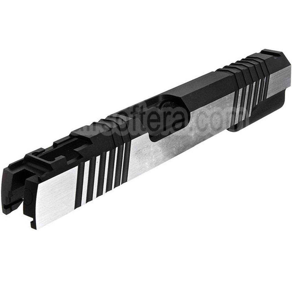 GK Tactical Aluminium SV Standard Glissière avec Buse Boîtier Recul Ressort Plug Convient pour Tokyo Marui Hi-Capa 1911 Série GBB Pistolet Airsoft