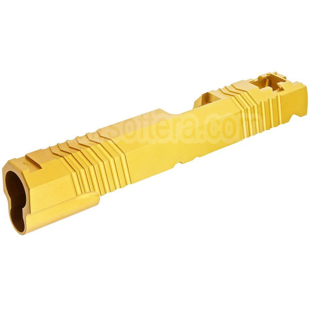 GK Tactical Aluminium SV Standard Glissière avec Buse Boîtier Recul Ressort Plug Convient pour Tokyo Marui Hi-Capa 1911 Série GBB Pistolet Airsoft