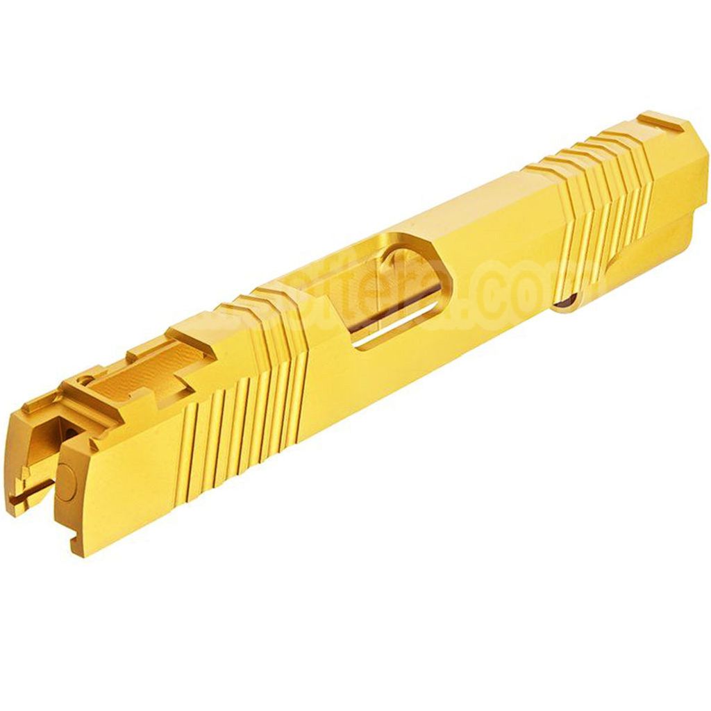 GK Tactical Aluminium SV Standard Glissière avec Buse Boîtier Recul Ressort Plug Convient pour Tokyo Marui Hi-Capa 1911 Série GBB Pistolet Airsoft