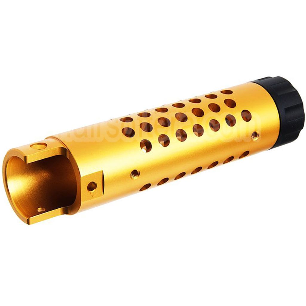 Narcos Airsoft CNC Aluminum Avant Canon Kit (Type 4) Convient pour Action Army AAP01 Série GBB Pistolet
