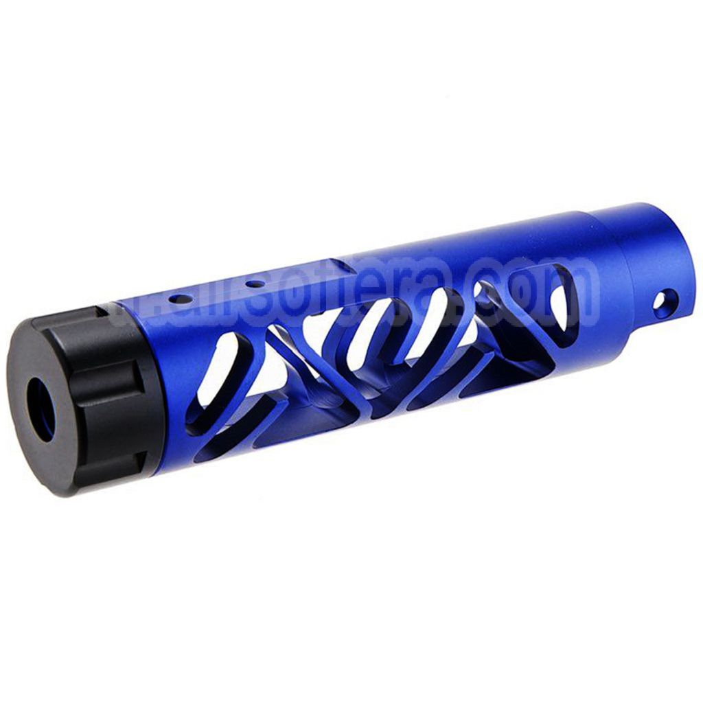 Narcos Airsoft CNC Aluminum Avant Canon Kit (Type 6) Convient pour Action Army AAP01 Série GBB Pistolet