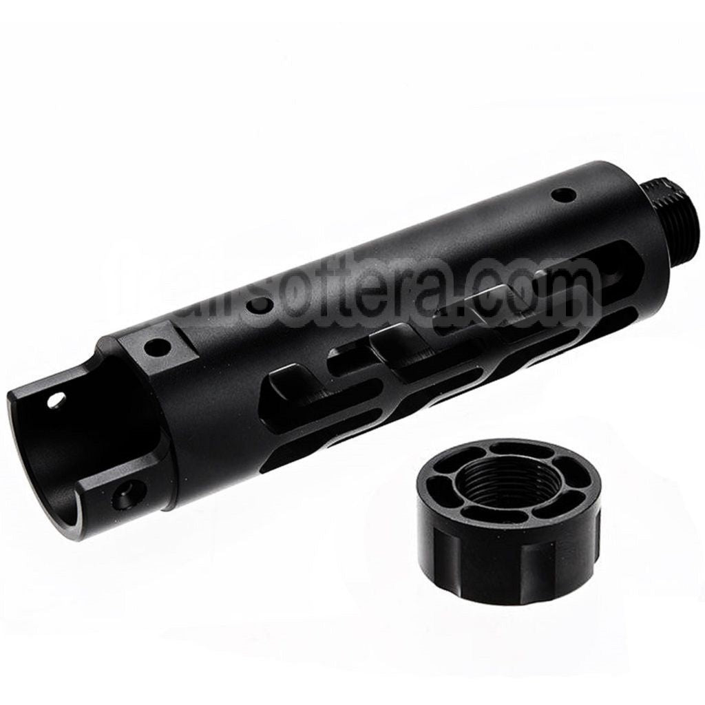 Narcos Airsoft CNC Aluminum Avant Canon Kit (Type 7) Convient pour Action Army AAP01 Série GBB Pistolet