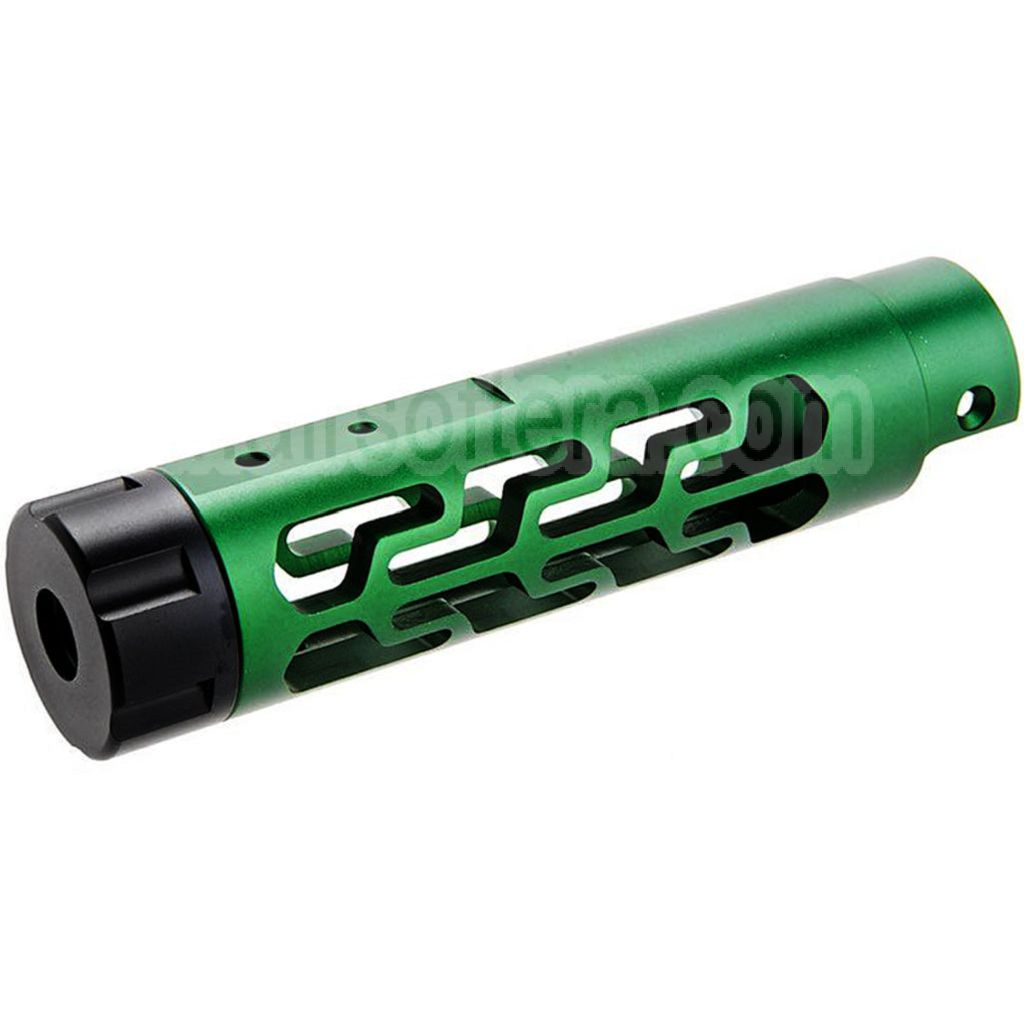 Narcos Airsoft CNC Aluminum Avant Canon Kit (Type 7) Convient pour Action Army AAP01 Série GBB Pistolet