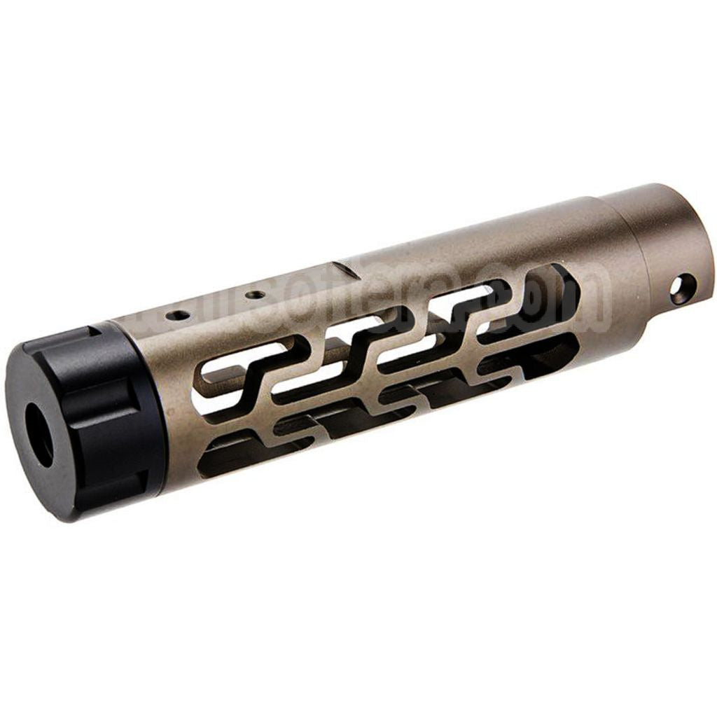 Narcos Airsoft CNC Aluminum Avant Canon Kit (Type 7) Convient pour Action Army AAP01 Série GBB Pistolet