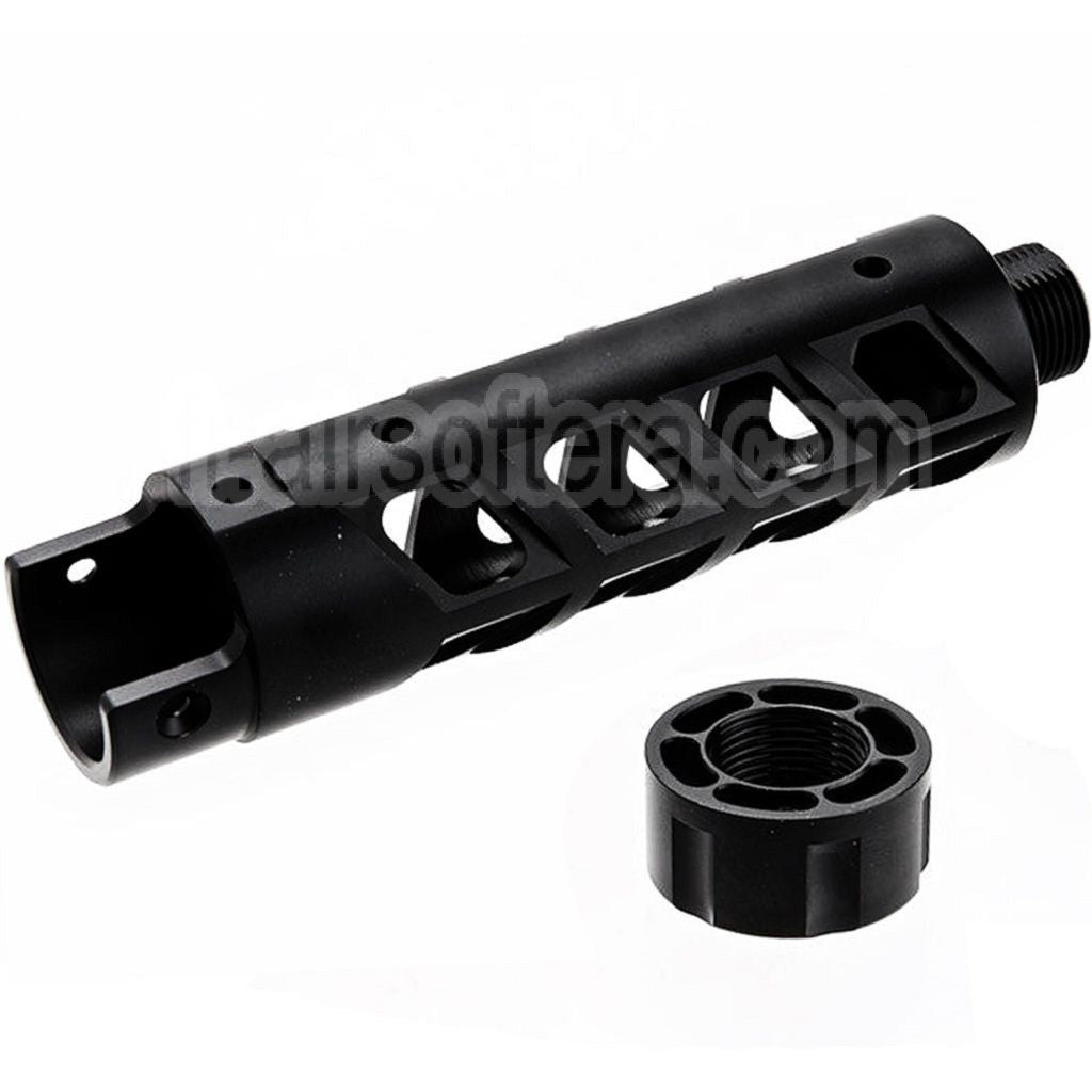 Narcos Airsoft CNC Aluminum Avant Canon Kit (Type 8) Convient pour Action Army AAP01 Série GBB Pistolet