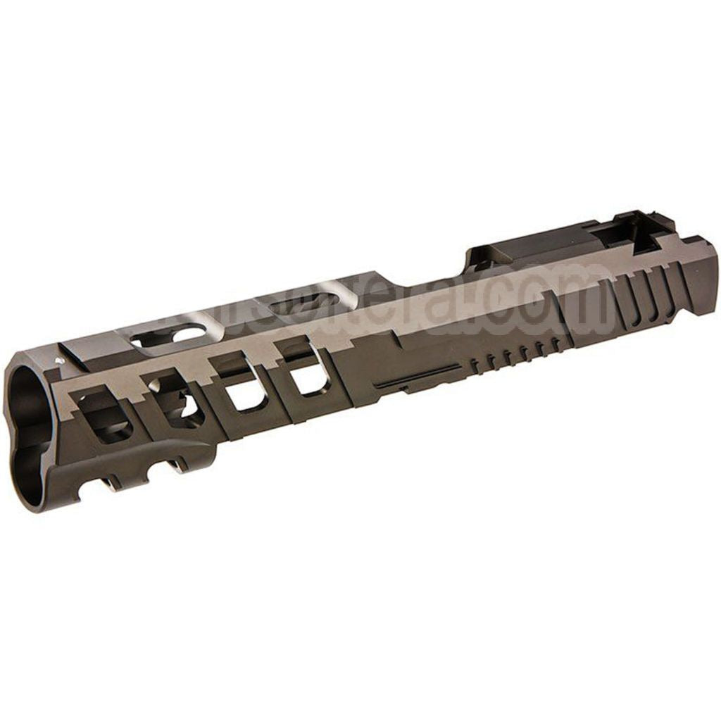 Narcos Airsoft CNC Aluminium Glissière Phantom Convient pour Tokyo Marui Hi-Capa 5.1 Série GBB Pistolet