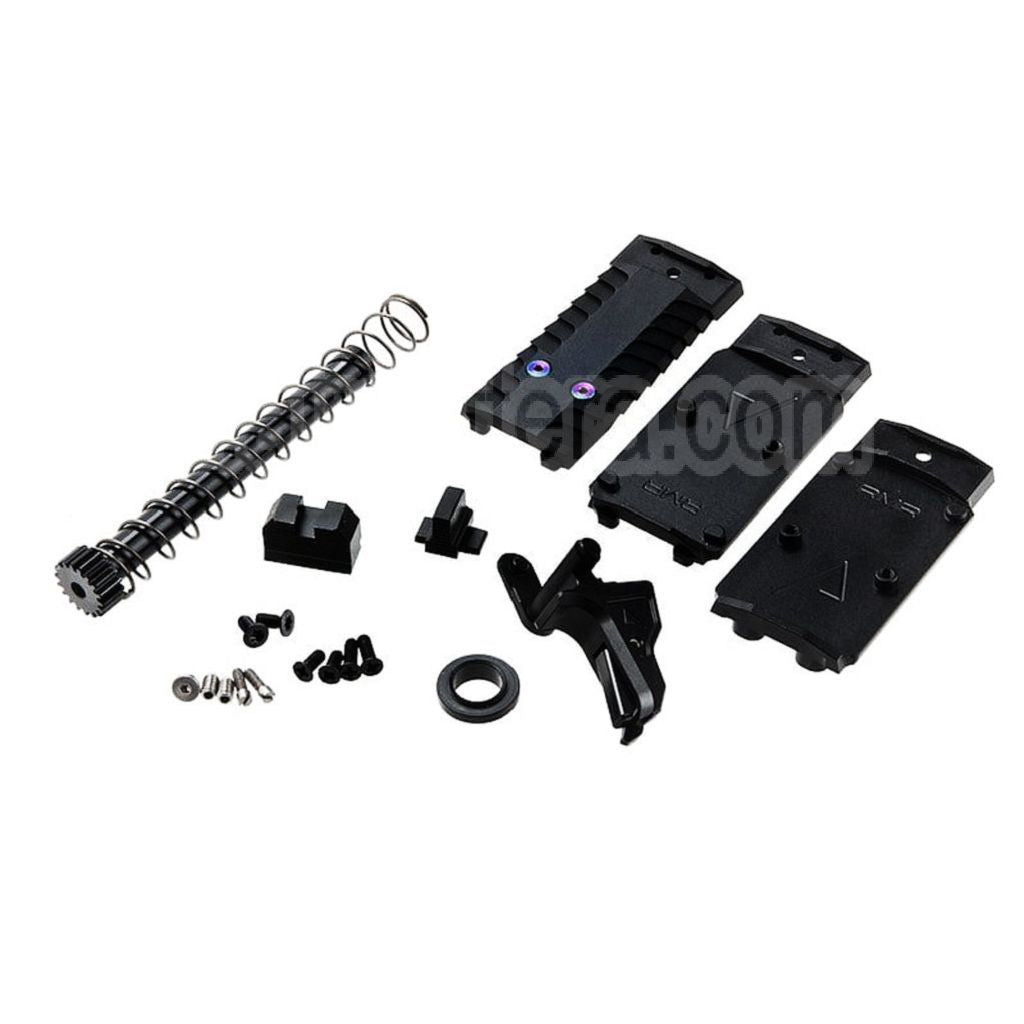 RWA Agency Arms CNC Aluminum P320 Peacekeeper Glissière Set Convient pour SIG AIR ProForce P320 XCarry M17 M18 Série GBB Pistolet Airsoft