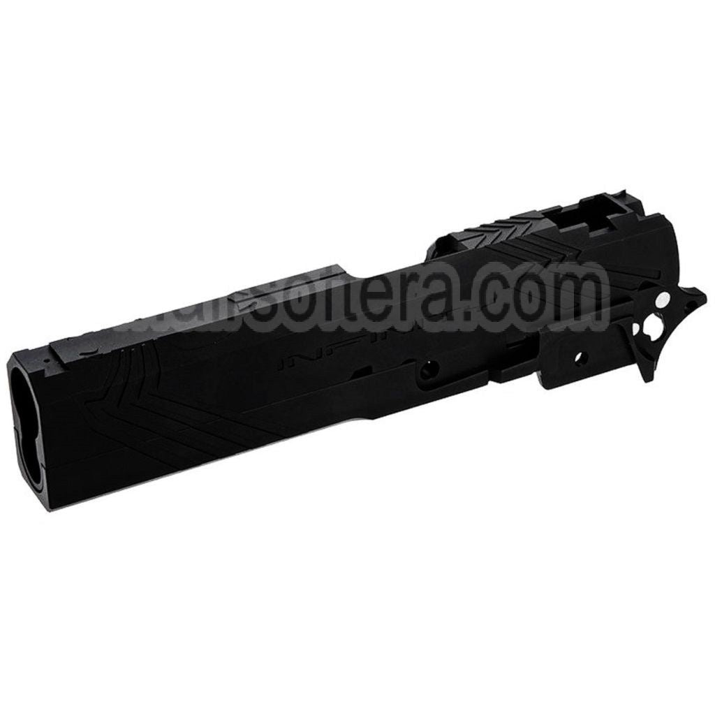 Tiger Soul CNC Aluminium INF Venom Milieu Châssis Glissière Set Convient pour Toyko Marui Hi-Capa Série GBB Pistolet Airsoft