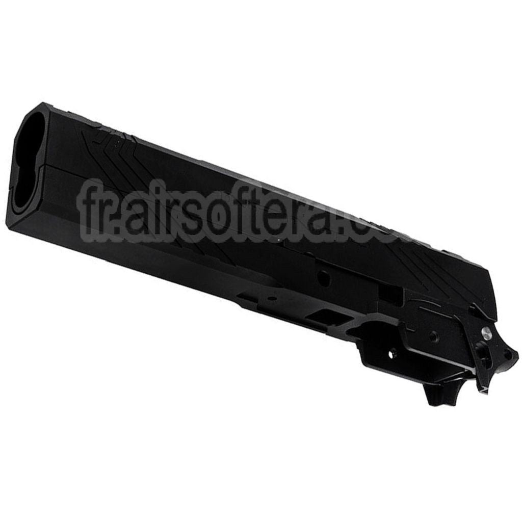 Tiger Soul CNC Aluminium INF Venom Milieu Châssis Glissière Set Convient pour Toyko Marui Hi-Capa Série GBB Pistolet Airsoft