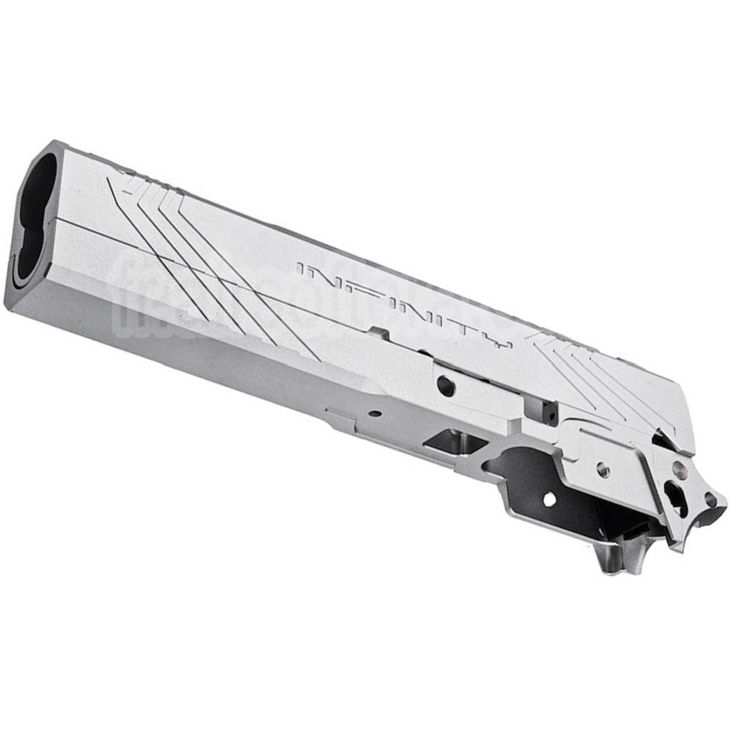 Tiger Soul CNC Aluminium INF Venom Milieu Châssis Glissière Set Convient pour Toyko Marui Hi-Capa Série GBB Pistolet Airsoft