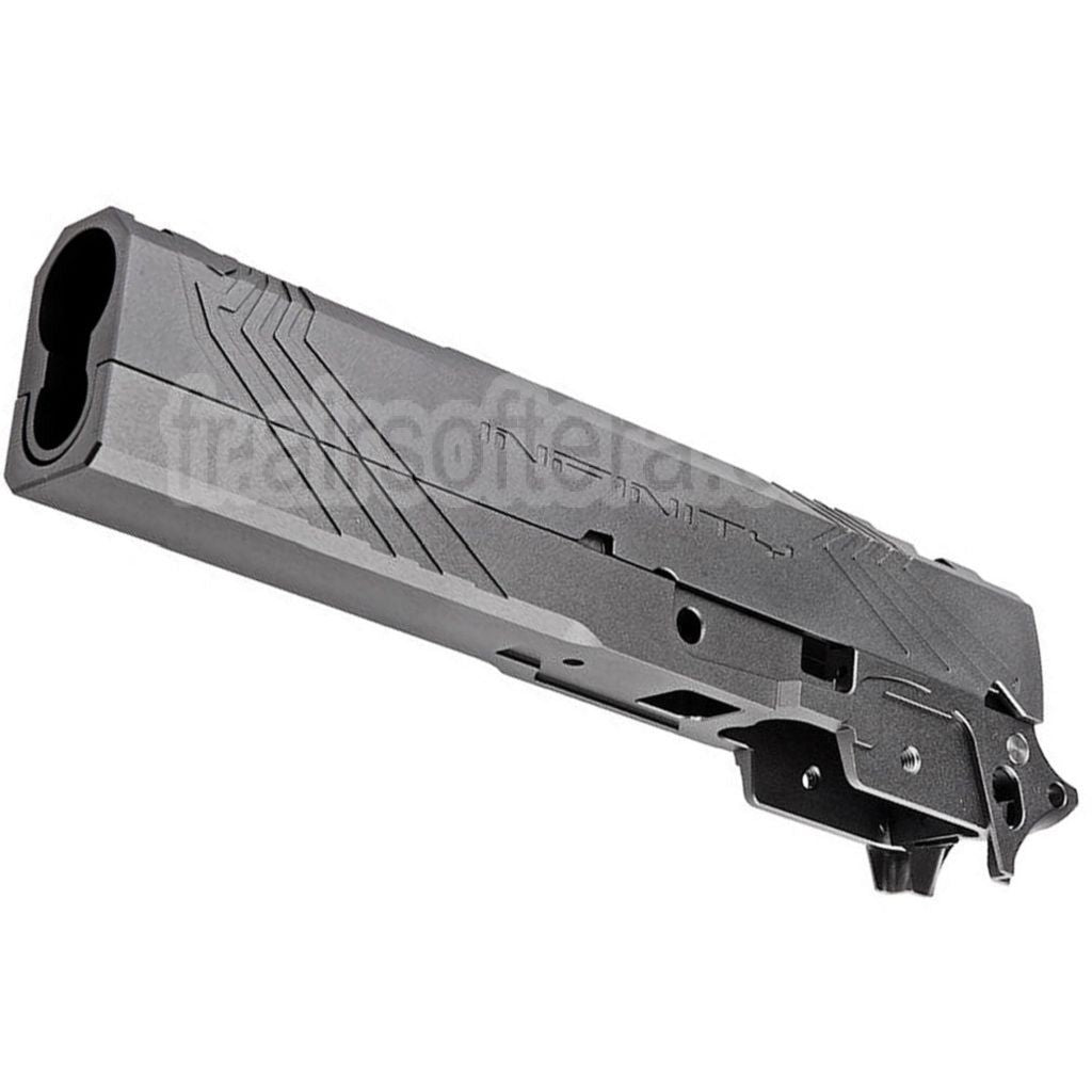 Tiger Soul CNC Aluminium INF Venom Milieu Châssis Glissière Set Convient pour Toyko Marui Hi-Capa Série GBB Pistolet Airsoft