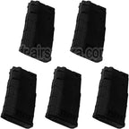 ARES 5 Pièces 130 Billes Mid-Cap Chargeur Convient pour ARES AR308 SR25 M110 Série AEG Fusil Airsoft