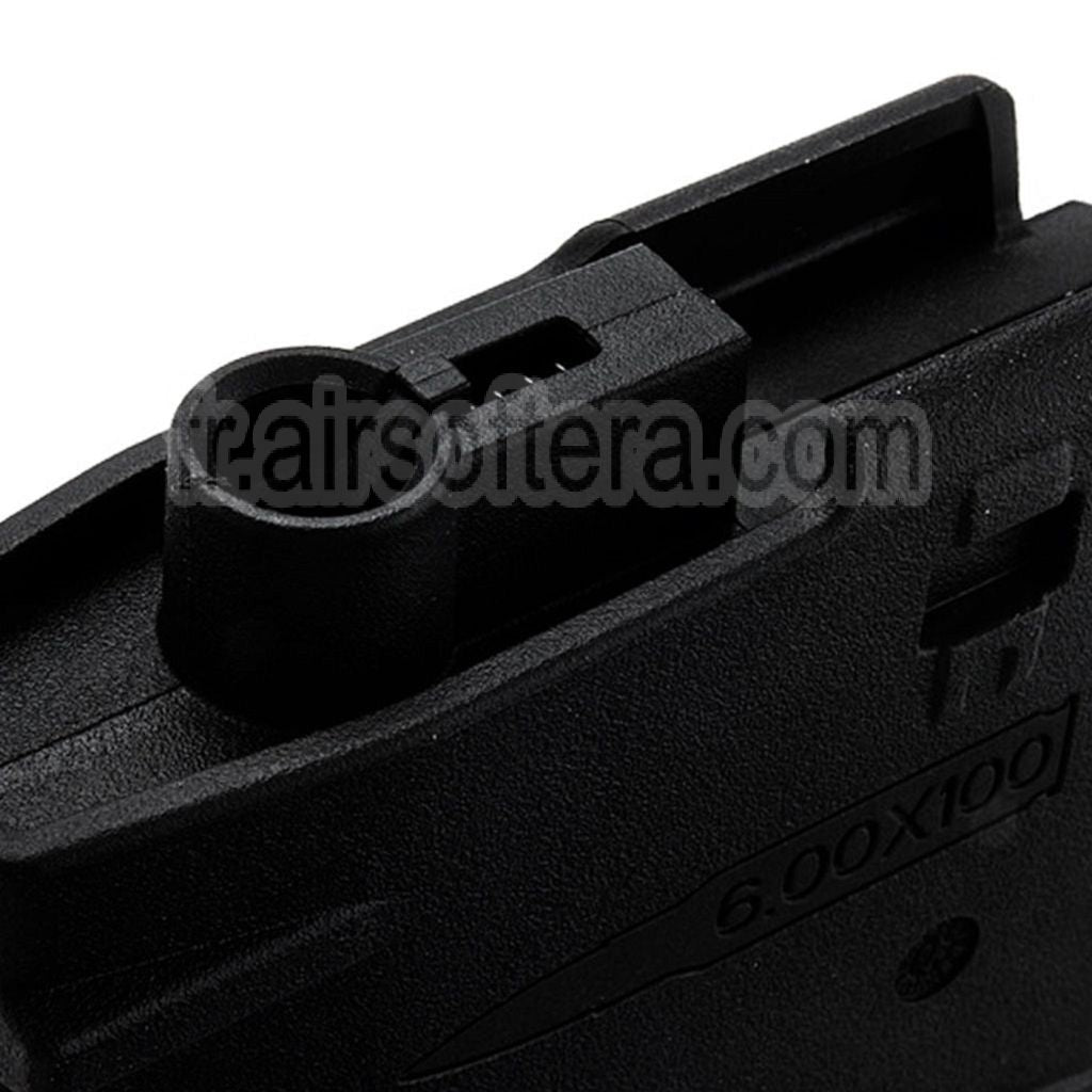 ARES 5 Pièces 130 Billes Mid-Cap Chargeur Convient pour ARES AR308 SR25 M110 Série AEG Fusil Airsoft