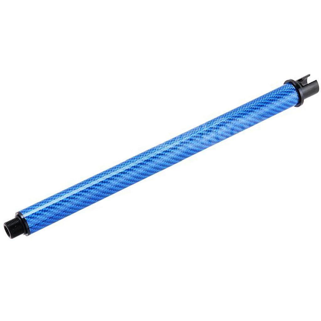Dr. Black Léger Carbone Fiber 10.5 Pouces Canon Extérieur -14mm CCW sens antihoraire Convient pour Tokyo Marui M4 Série MWS GBB Fusil Airsoft