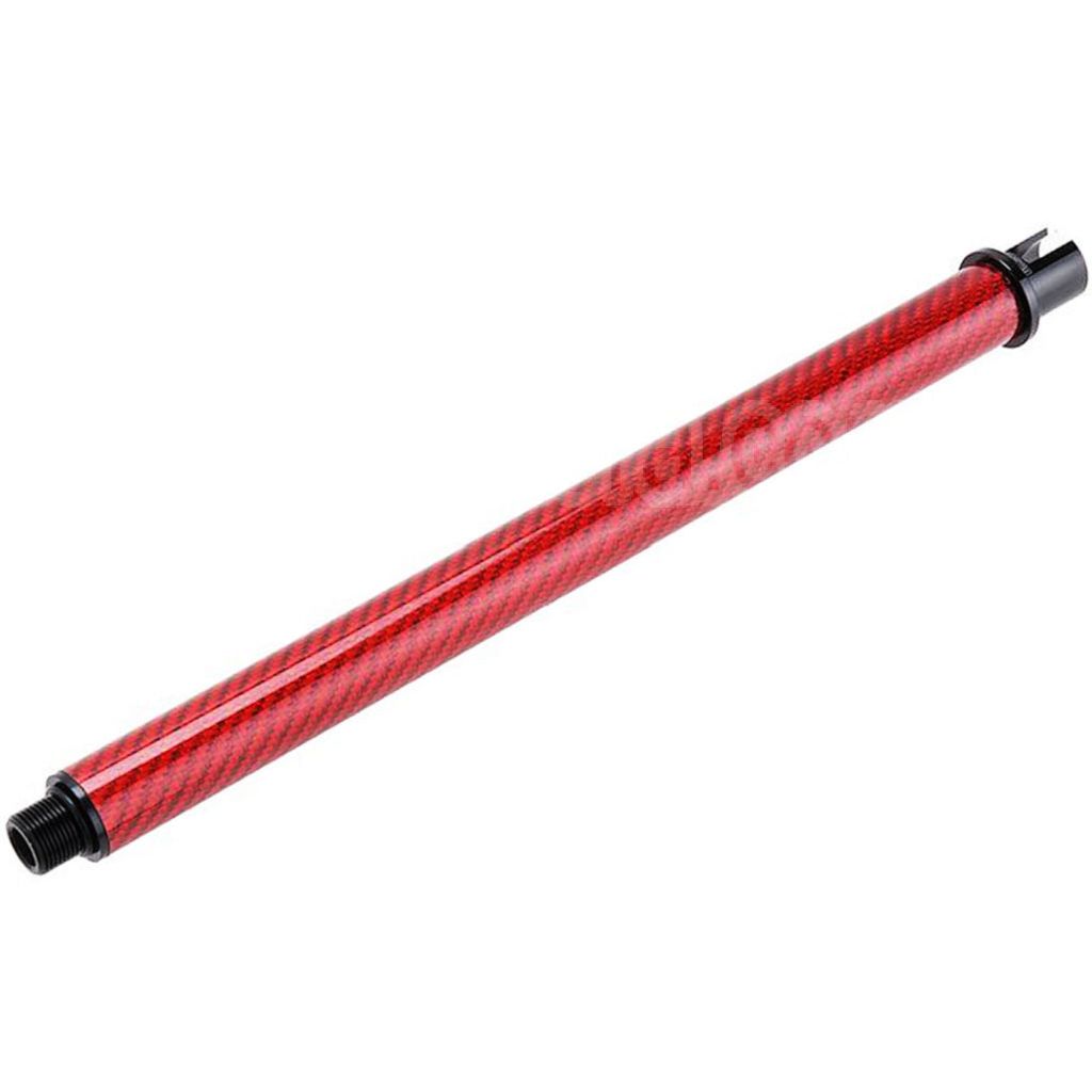 Dr. Black Léger Carbone Fiber 10.5 Pouces Canon Extérieur -14mm CCW sens antihoraire Convient pour Tokyo Marui M4 Série MWS GBB Fusil Airsoft