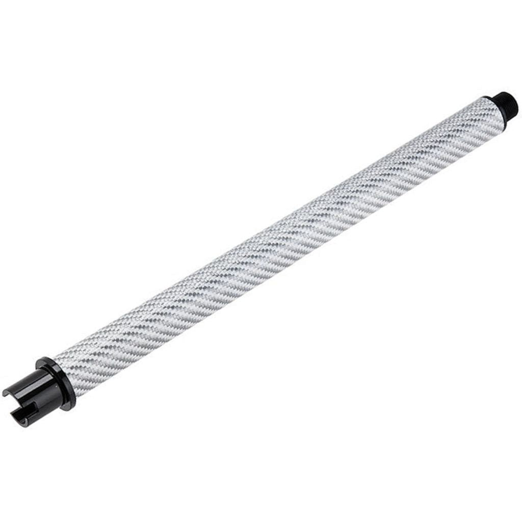 Dr. Black Léger Carbone Fiber 10.5 Pouces Canon Extérieur -14mm CCW sens antihoraire Convient pour Tokyo Marui M4 Série MWS GBB Fusil Airsoft