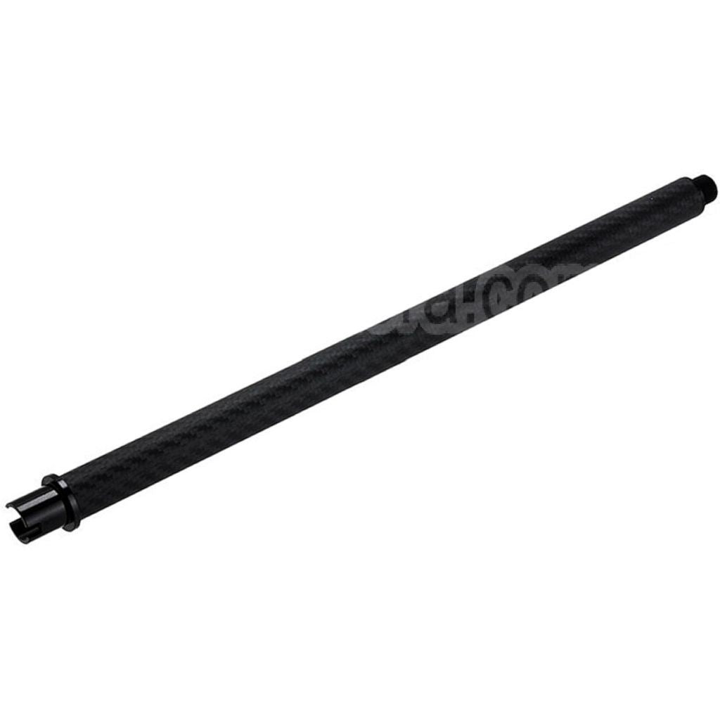 Dr. Black Léger Carbone Fiber 14 Pouces Canon Extérieur -14mm CCW sens antihoraire Convient pour Tokyo Marui M4 Série MWS GBB Fusil Airsoft