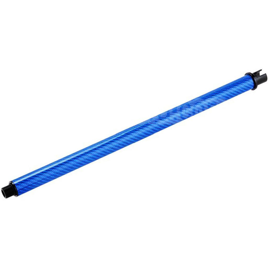 Dr. Black Léger Carbone Fiber 14 Pouces Canon Extérieur -14mm CCW sens antihoraire Convient pour Tokyo Marui M4 Série MWS GBB Fusil Airsoft