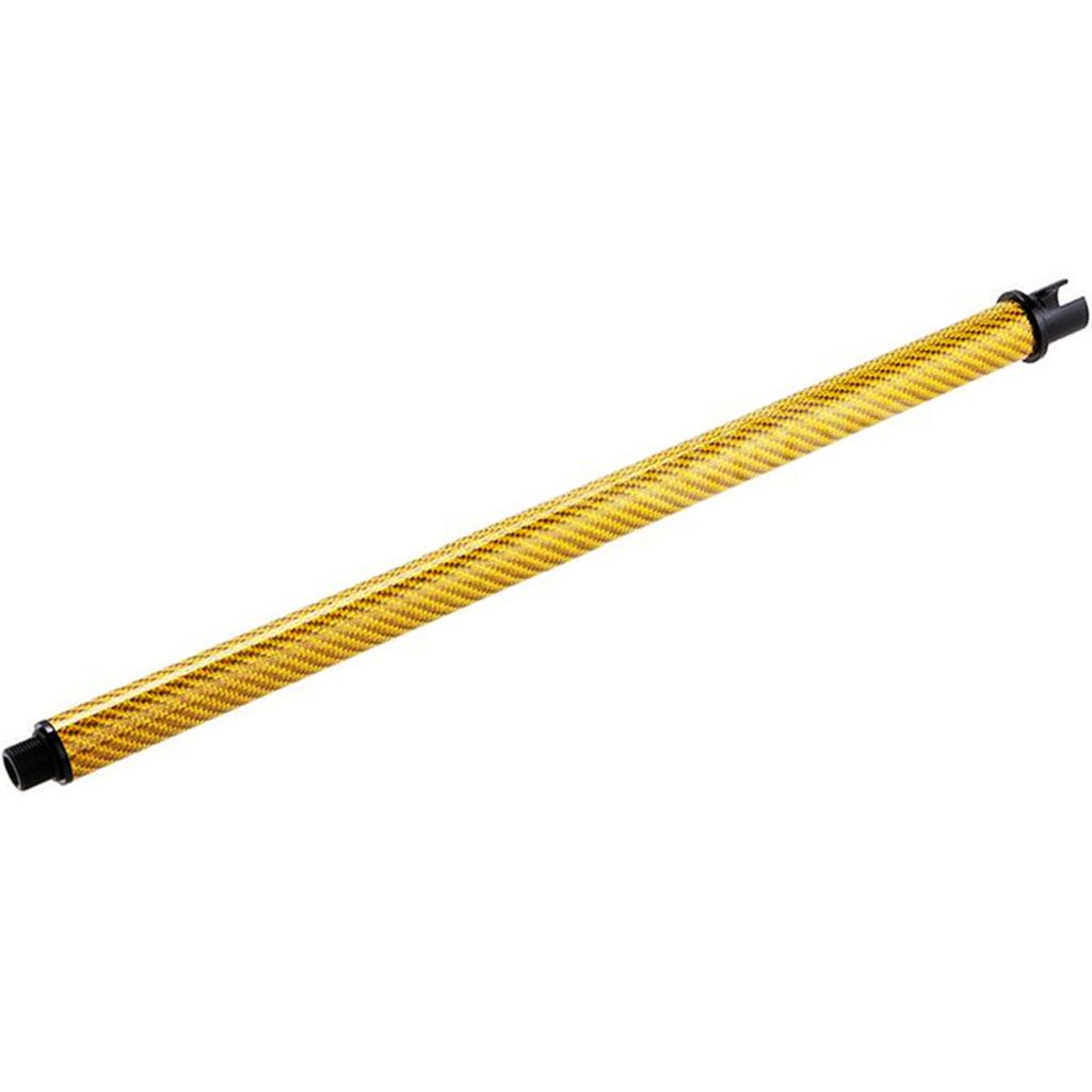 Dr. Black Léger Carbone Fiber 14 Pouces Canon Extérieur -14mm CCW sens antihoraire Convient pour Tokyo Marui M4 Série MWS GBB Fusil Airsoft