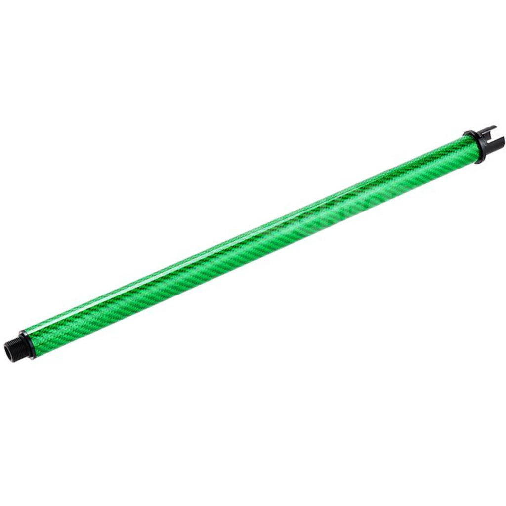 Dr. Black Léger Carbone Fiber 14 Pouces Canon Extérieur -14mm CCW sens antihoraire Convient pour Tokyo Marui M4 Série MWS GBB Fusil Airsoft
