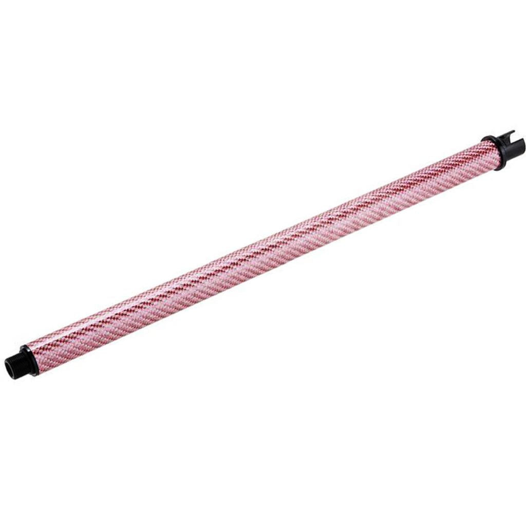 Dr. Black Léger Carbone Fiber 14 Pouces Canon Extérieur -14mm CCW sens antihoraire Convient pour Tokyo Marui M4 Série MWS GBB Fusil Airsoft