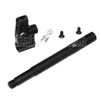 Dytac SLR Rifleworks ION Lite 165mm 6.5 Pouces Extended M-LOK Rail de Garde-Main Kit avec Canon Extérieur Convient pour GHK AK Série GBB Fusil Airsoft Noir