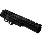 Hephaestus Aluminium 20mm Railed Gaz Tube Convient pour Tokyo Marui AK Série GBB Fusil Airsoft Noir
