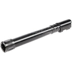 KJ Works Canon Extérieur avec Couvre-filet -14mm CCW sens antihoraire Fileté Convient pour ASG CZ Shadow 2 GBB Pistolet Airsoft