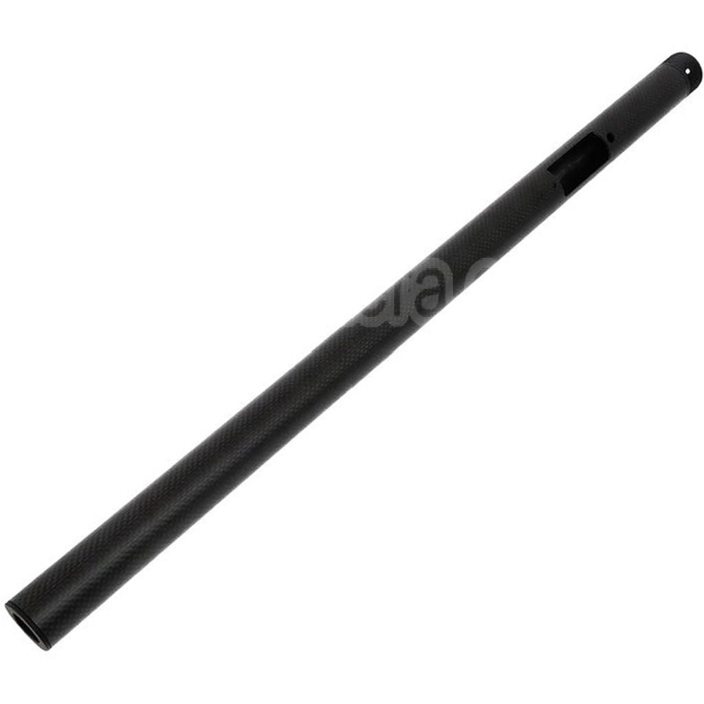Laylax PSS 548mm Carbone Fiber Regular Canon Extérieur Convient pour Tokyo Marui VSR-10 G-Spec Série Bolt Action Sniper Airsoft Noir