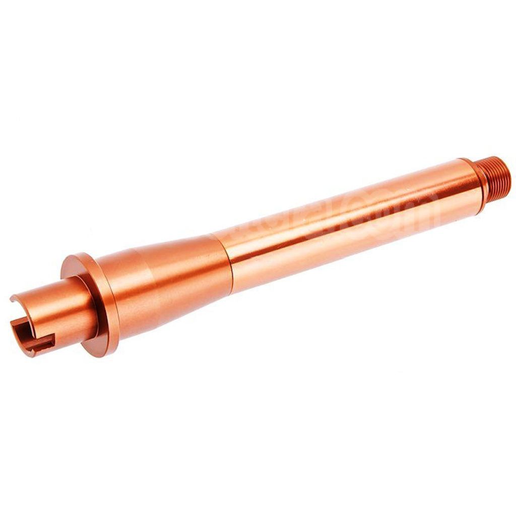 Revanchist Airsoft 6.5 Pouces Aluminium Canon Extérieur avec 0.5 Pouce Barrel Extension -14mm CCW sens antihoraire Convient pour Tokyo Marui M4 Série MWS GBB Fusil Airsoft
