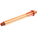 Revanchist Airsoft 7.5 Pouces Aluminium Canon Extérieur avec 0.5 Pouce Barrel Extension -14mm CCW sens antihoraire Convient pour Tokyo Marui M4 Série MWS GBB Fusil Airsoft