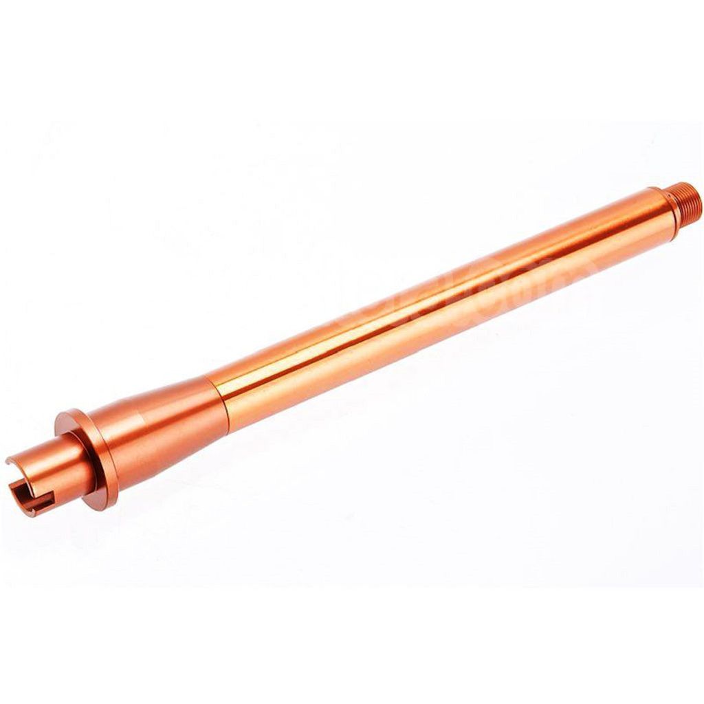 Revanchist Airsoft 9.5 Pouces Aluminium Canon Extérieur avec 0.5 Pouce Barrel Extension -14mm CCW sens antihoraire Convient pour Tokyo Marui M4 Série MWS GBB Fusil Airsoft