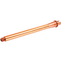 Revanchist Airsoft 10.3 Pouces Aluminium Canon Extérieur avec 0.5 Pouce Barrel Extension -14mm CCW sens antihoraire Convient pour Tokyo Marui M4 Série MWS GBB Fusil Airsoft